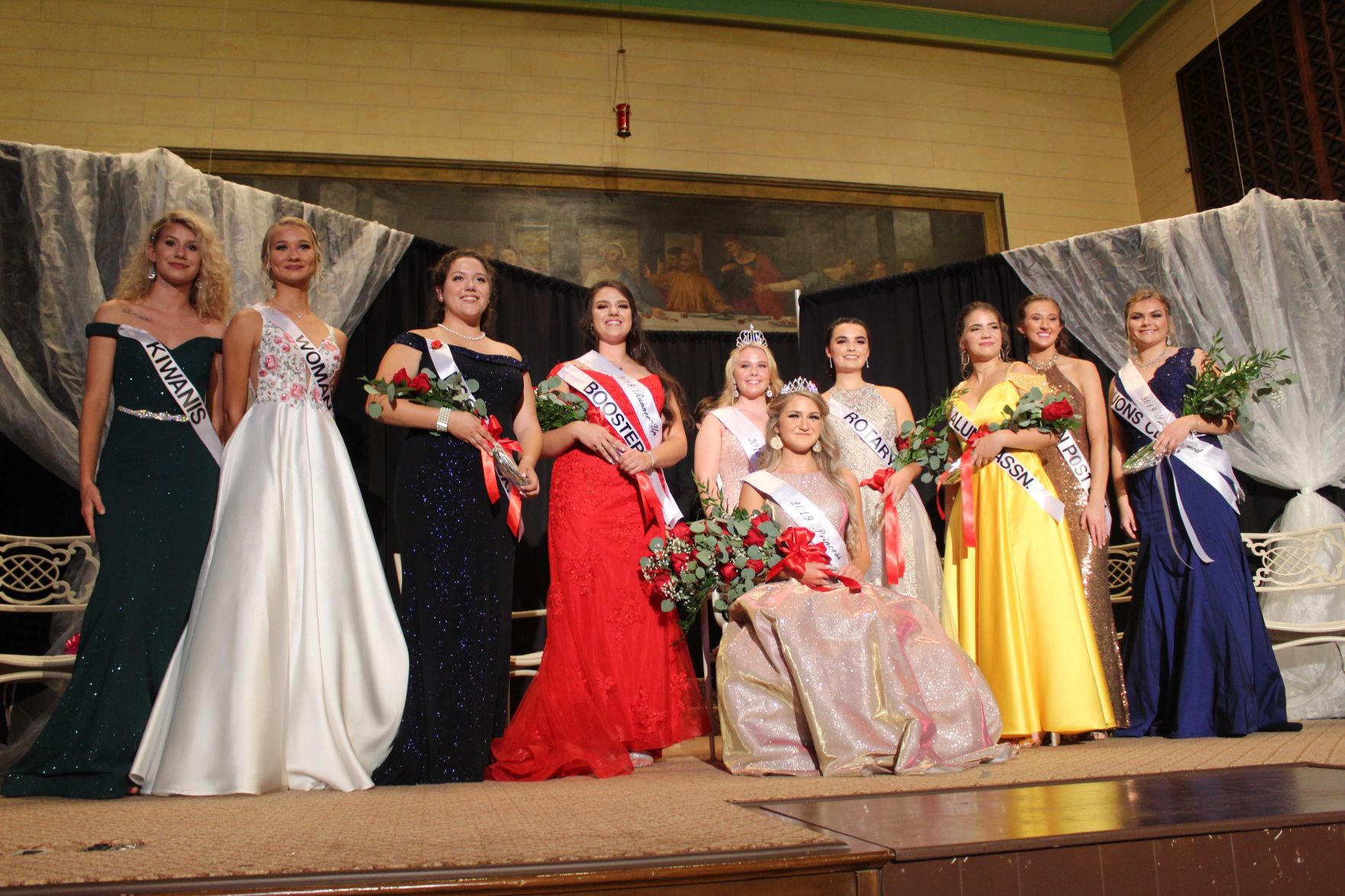 The princess and her court